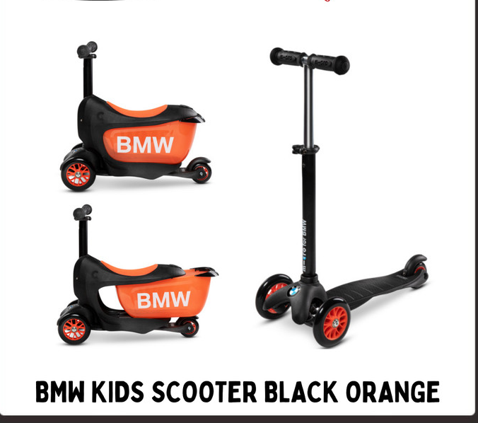 BMW Scooter Black/Orange