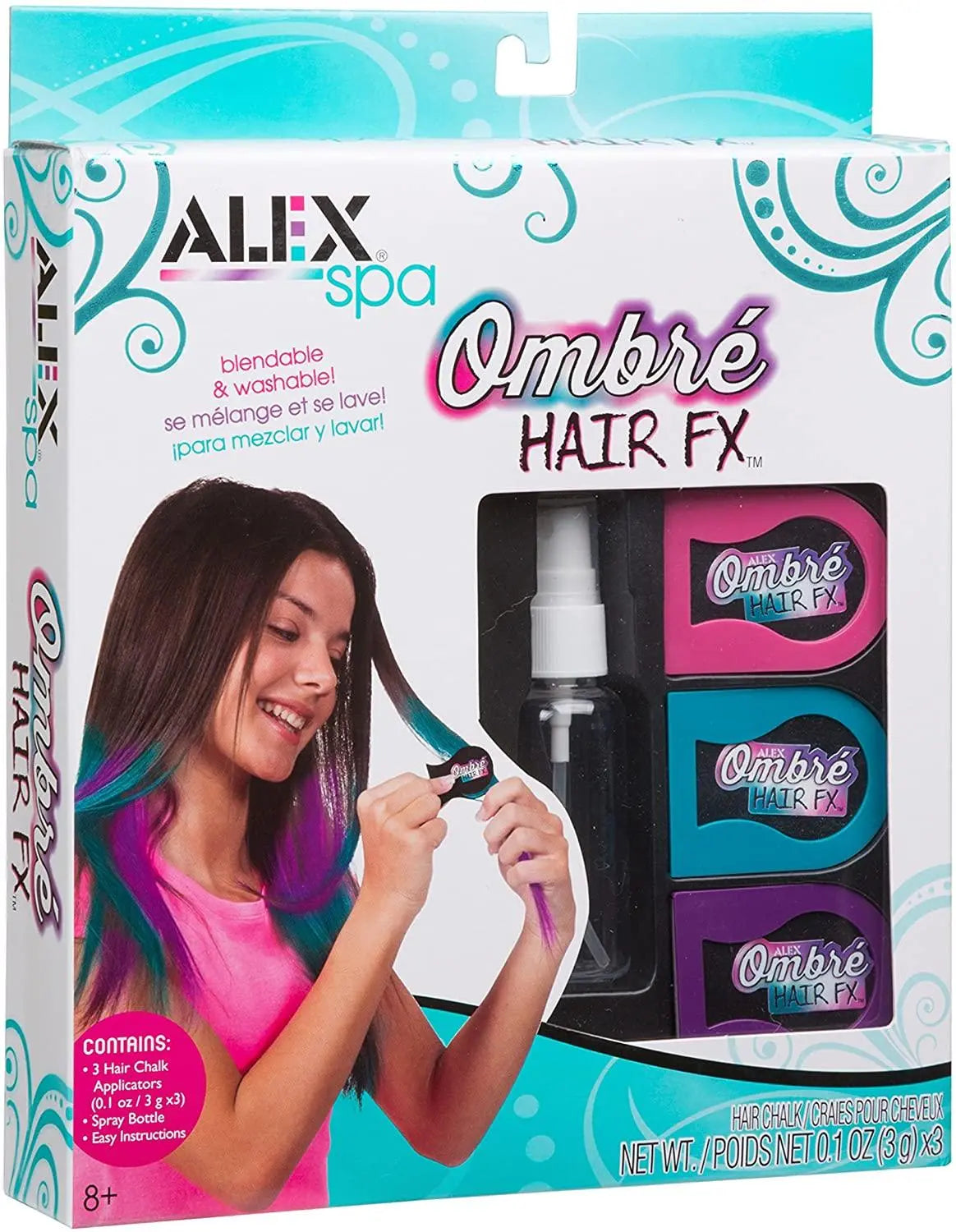 Alex Spa Ombre Hair FX Girls Fashion Activity Set