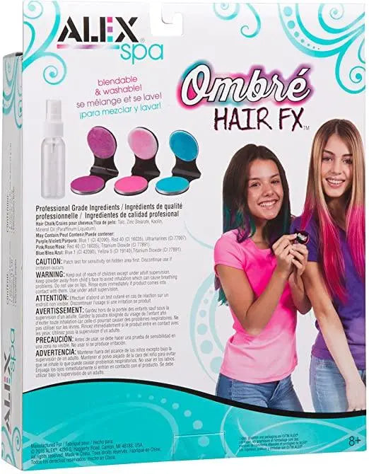 Alex Spa Ombre Hair FX Girls Fashion Activity Set1