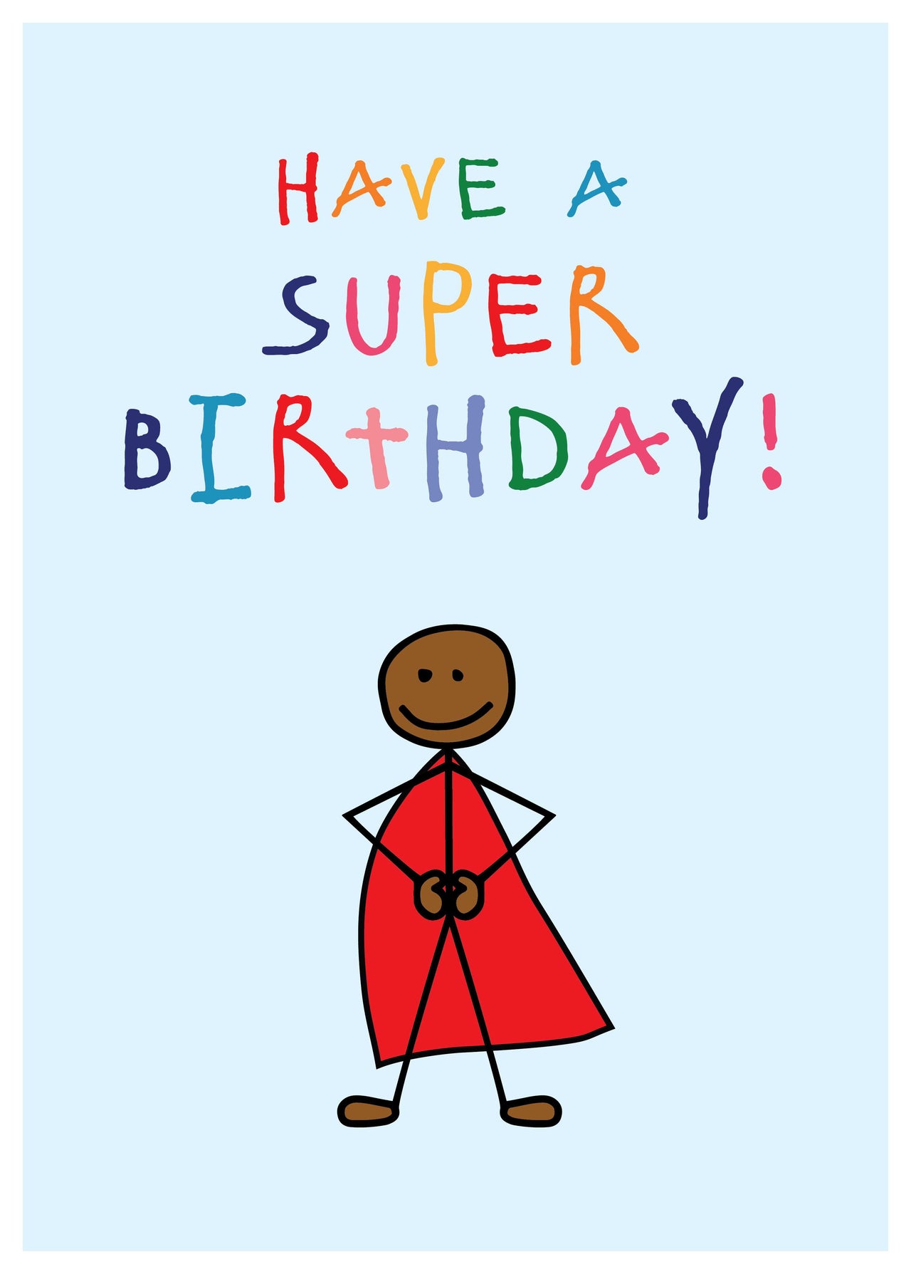 Anoela Happy Birthday Card - Child At Heart (Blue) - Master Kids Company