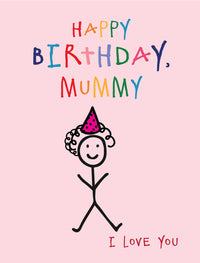 Thumbnail for Anoela Happy Birthday Card - Child At Heart (Pink) - Master Kids Company