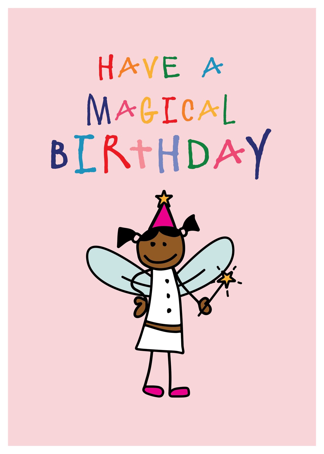 Anoela Happy Birthday Card - Child At Heart (Pink) - Master Kids Company