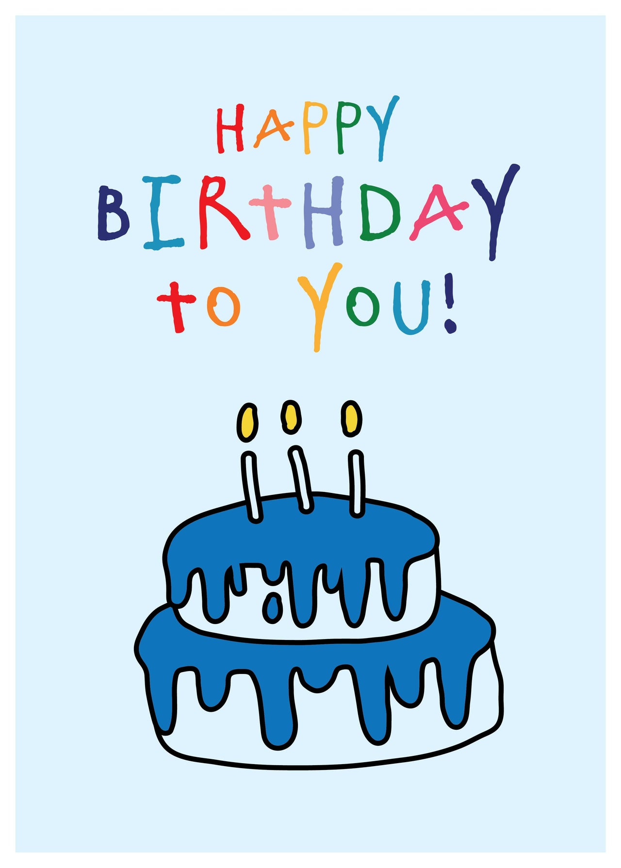 Anoela Happy Birthday Card - Master Kids Company