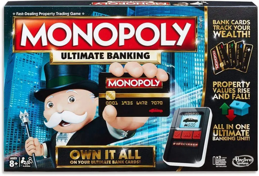 B6677 - MONOPOLY ULTIMATE BANKING (ENGLISH) Master Kids Company Hasbro Gaming 