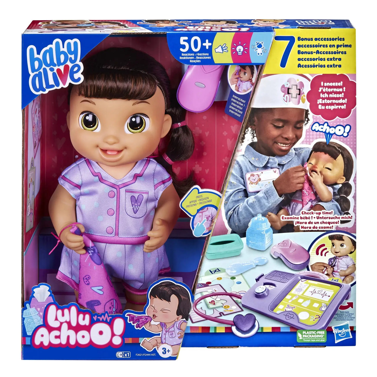 Baby Alive Lulu Achoo Doll, 12-Inch Interactive Doctor Play Toy Master Kids Company Baby Alive 
