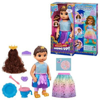 Thumbnail for Baby Alive Princess Ellie Grows Up! Doll, 18-Inch Growing Talking Baby Doll Toy - Brunette Master Kids Company Baby Alive 