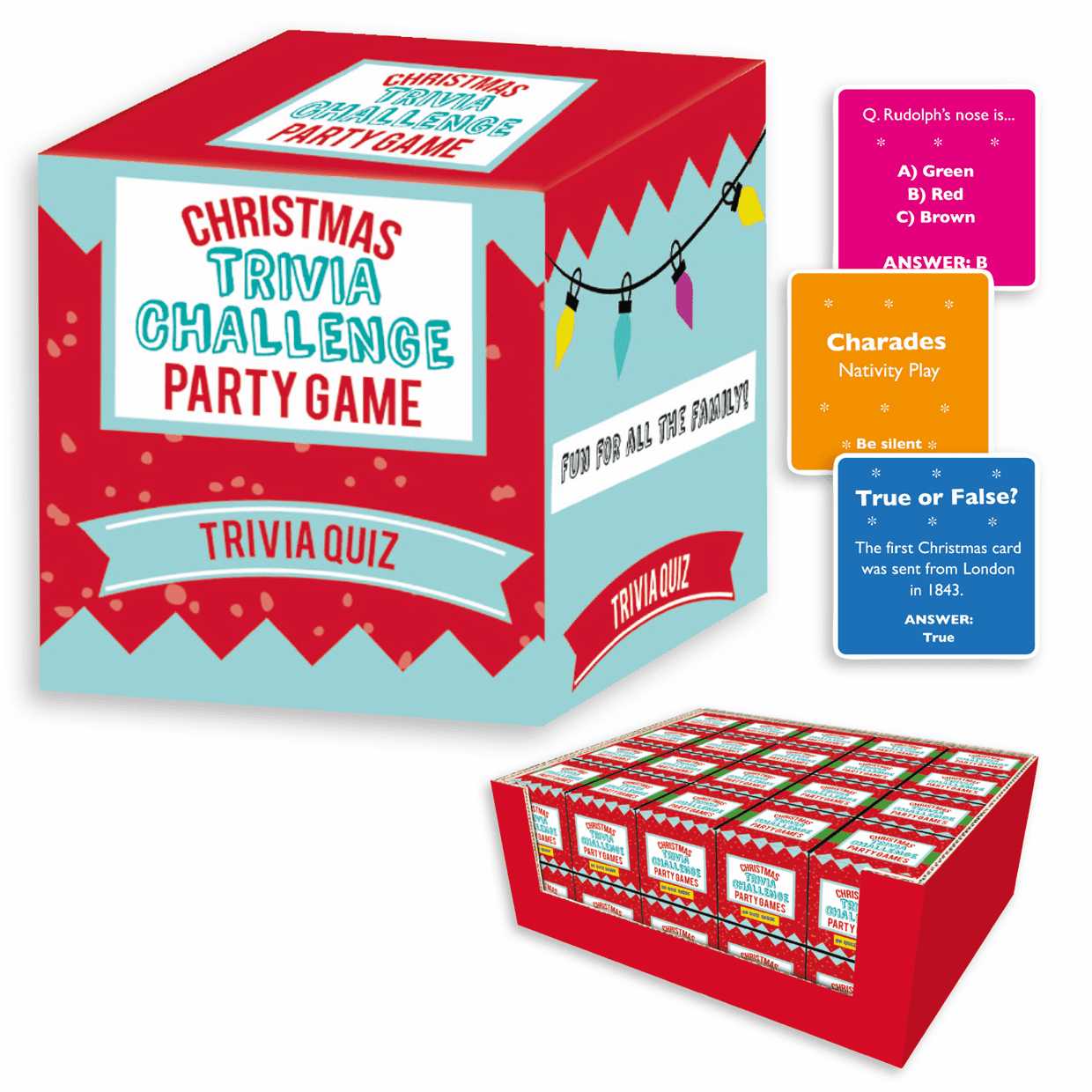 Christmas Trivia Challenge Card Game 2