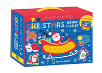 Thumbnail for Christmas Touch & Feel Puzzle Book Set - Santa's Journey