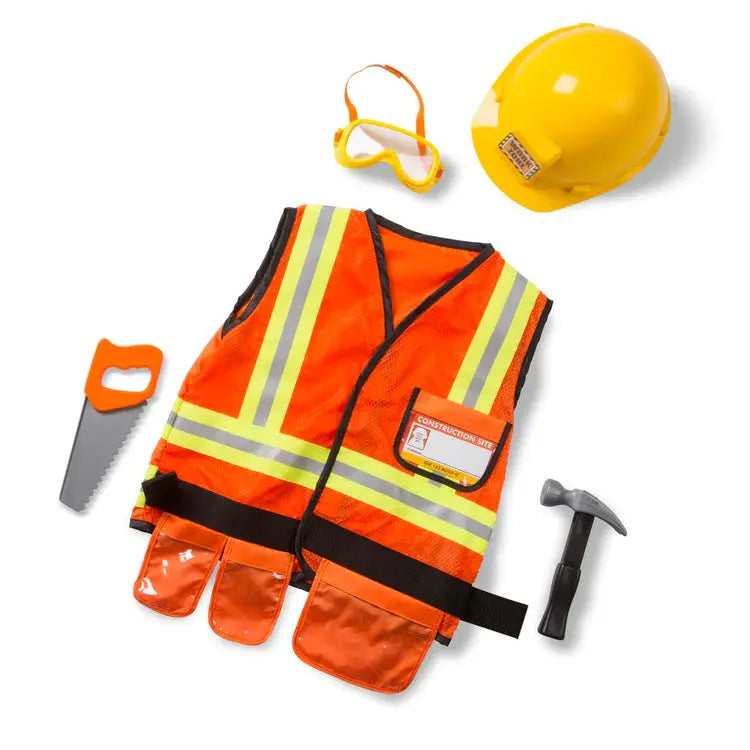 Construction Worker Role Play Costume Set - Master Kids Company