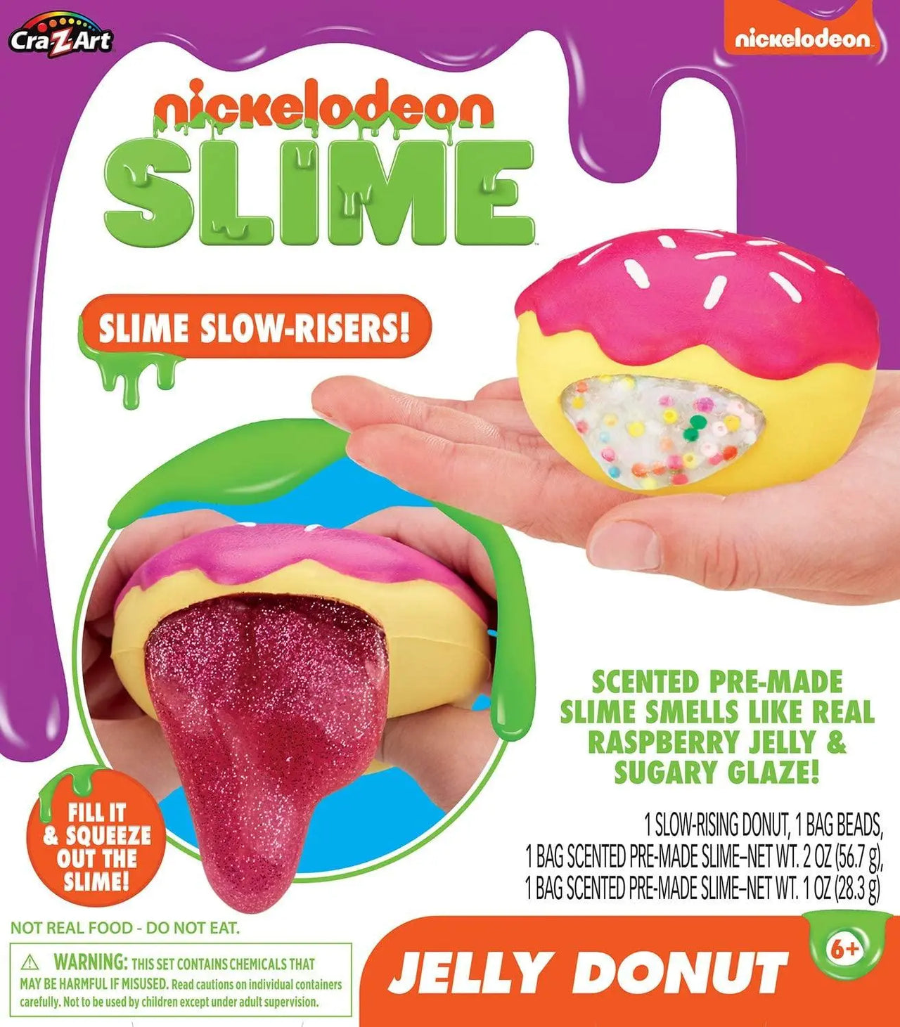 Cra-Z-Art Nickelodeon Jelly Donut Squeezies