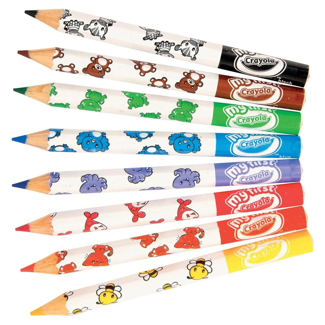 Crayola My First Easy-Grip Jumbo Decorated Pencils - 8pcs Master Kids Company Crayola 