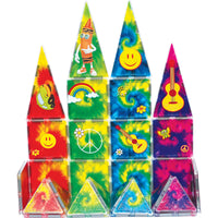 Thumbnail for Crayola Tie & Dye Magnetic Tiles – 40pc