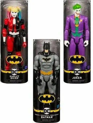 DC Comic The Caped Crusader 12 Figure Assortment &#8211; Batman, Quinn &amp; Joker B2