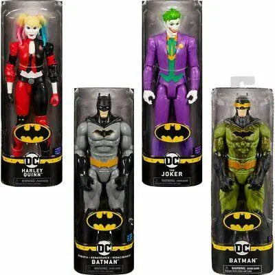 DC Comic The Caped Crusader 12 Figure Assortment &#8211; Batman, Quinn &amp; Joker B