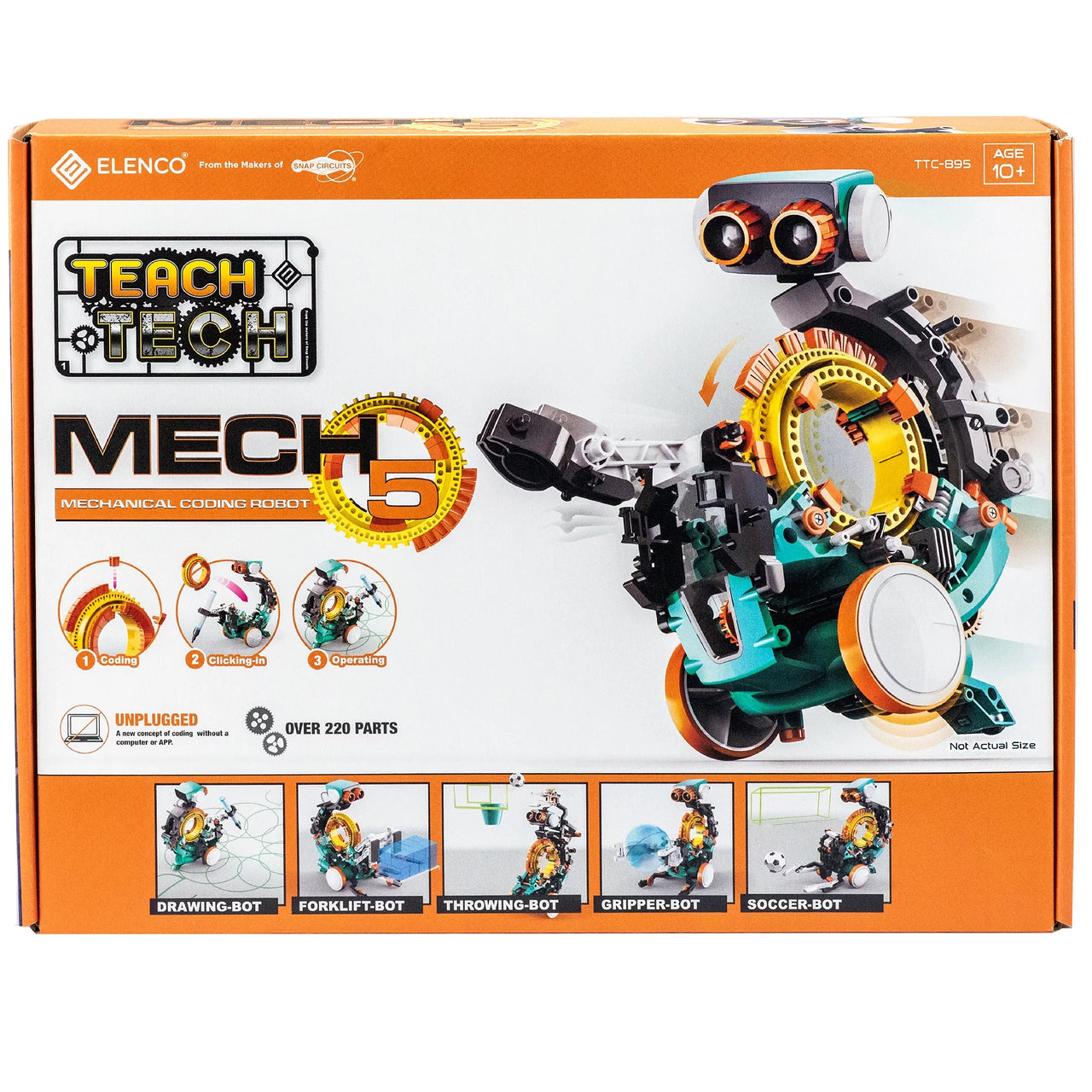 Elenco Mech-5 Mechanical Coding Robot