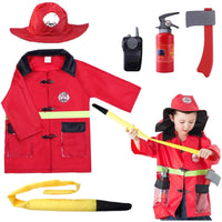 Thumbnail for Fire Fighter Role Play Costume SetA