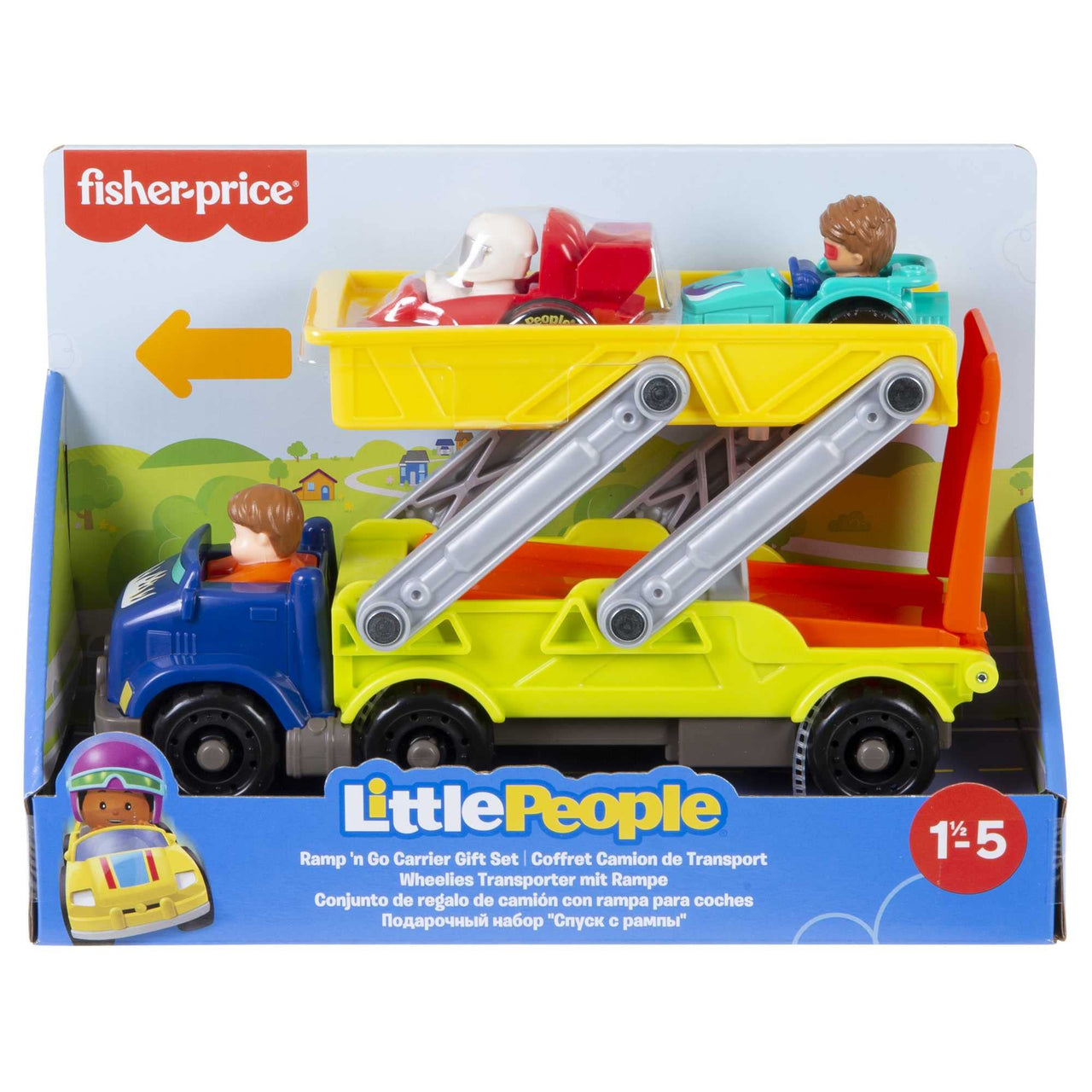 Fisher-Price Little People Ramp 'n Go Carrier Gift Set