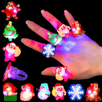 Thumbnail for Flashing Christmas Ring Assortment