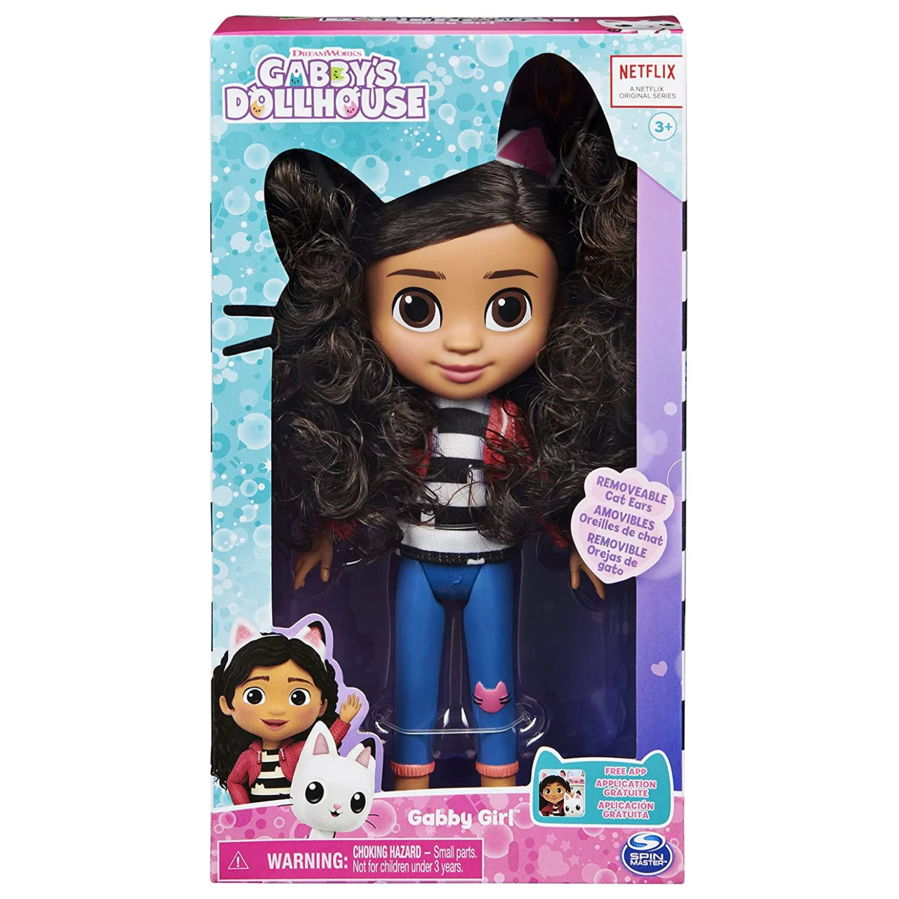 Gabby's Dollhouse 8-inch Gabby Girl Doll Master Kids Company Pretend Toys 