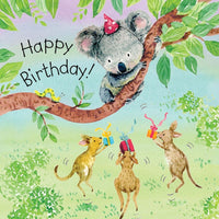Thumbnail for Happy Birthday Koala Bear Bubblicious Birthday Card