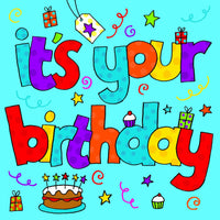 Thumbnail for It's Your Birthday Boy Bubblicious Birthday card