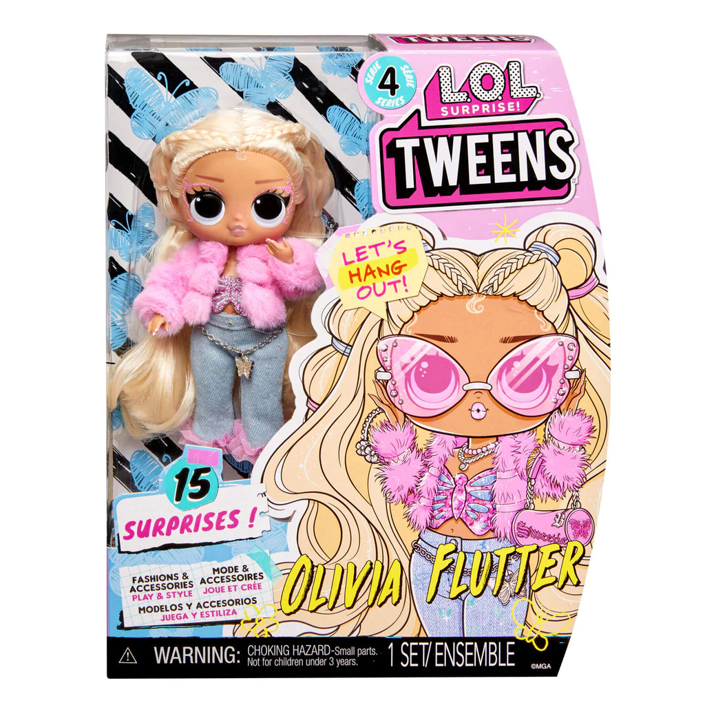 L.O.L Surprise Tweens Series 4 Doll - Olivia Flutter Master Kids Company L.O.L. Surprise! 