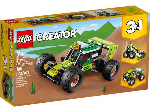 LEGO Creator 3in1 Off-Road Buggy 31123 Building Toy SetB