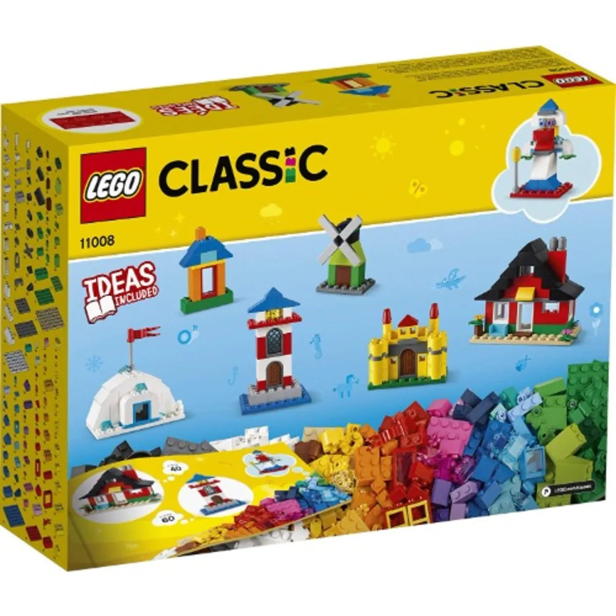 LEGO Classic Bricks and Houses 11008 Kids’ Building Toy Starter Set (270 Pcs) Master Kids Company LEGO 