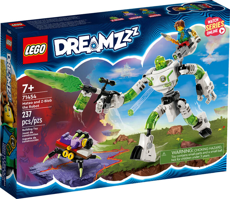 LEGO DREAMZzz Mateo and Z-Blob The Robot 71454 Building Toy Set Master Kids Company LEGO 