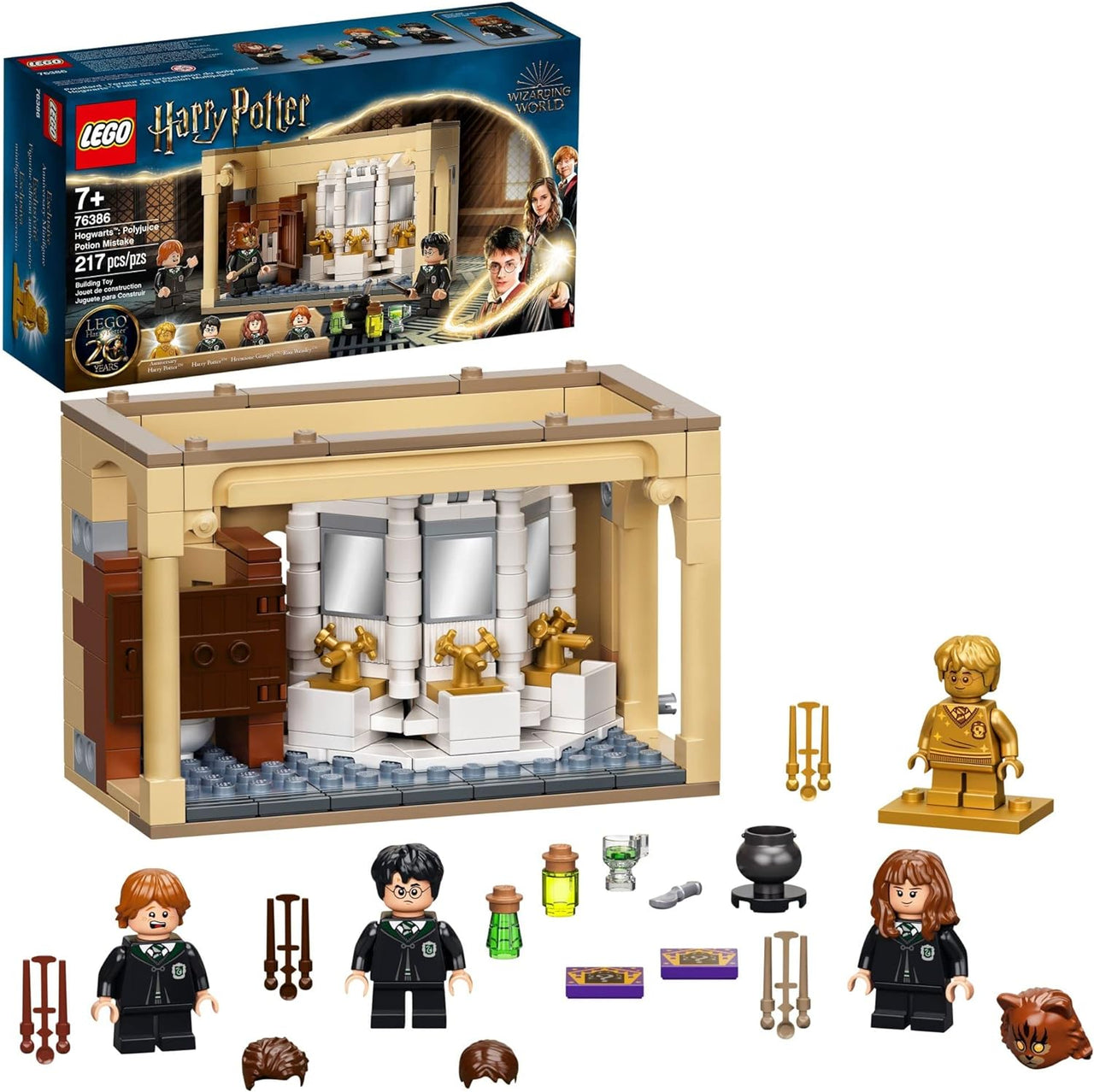 LEGO Harry Potter Hogwarts: Polyjuice Potion Mistake 76386 (217 Pcs) Master Kids Company LEGO 