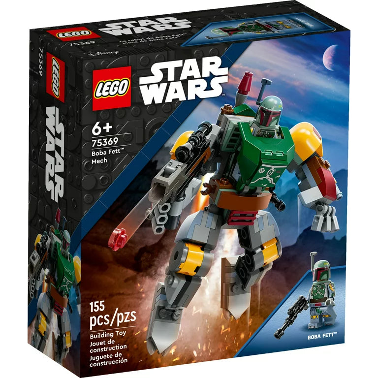 LEGO Star Wars Boba Fett Mech 75369 Buildable Star Wars Action Figure (155 Pcs) Master Kids Company LEGO 
