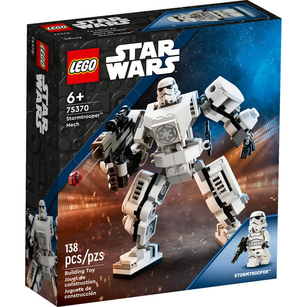 LEGO Star Wars Stormtrooper Mech 75370 Star Wars Collectible (138 Pcs) Master Kids Company LEGO 