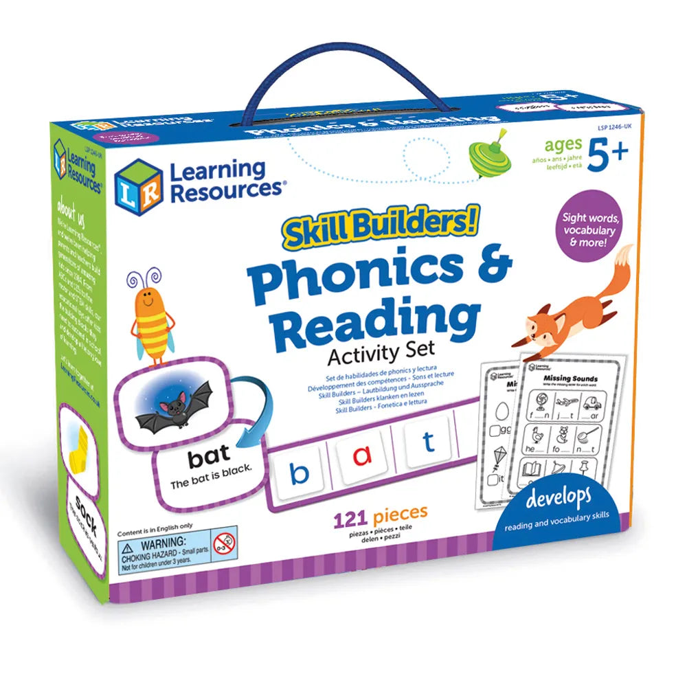 Learning Resources Skill Builders! Phonics & Reading Activity Set Master Kids Company Learning Resources 