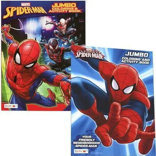 Spiderman 80pg Coloring Book 2 Assortment