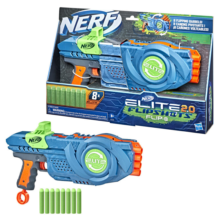 Nerf Elite 2.0 Flipshots Flip-8 Blaster Master Kids Company Nerf 