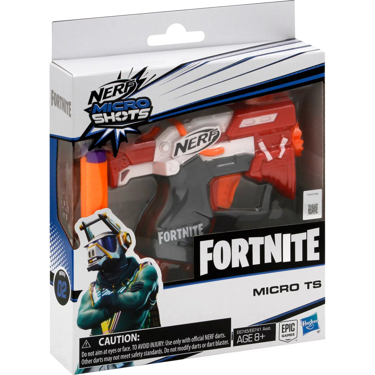 Nerf Microshots Fortnite Blaster - Micro TS