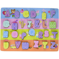 Thumbnail for Peppa Pig Chunky ABC Wood Puzzle - 27 Pcs Master Kids Company Peppa Pig 