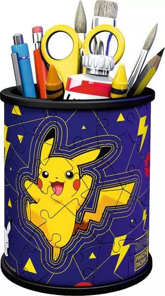 Pokemon 3D Pencil Holder Puzzle 54pc Master Kids Company Pokemon 