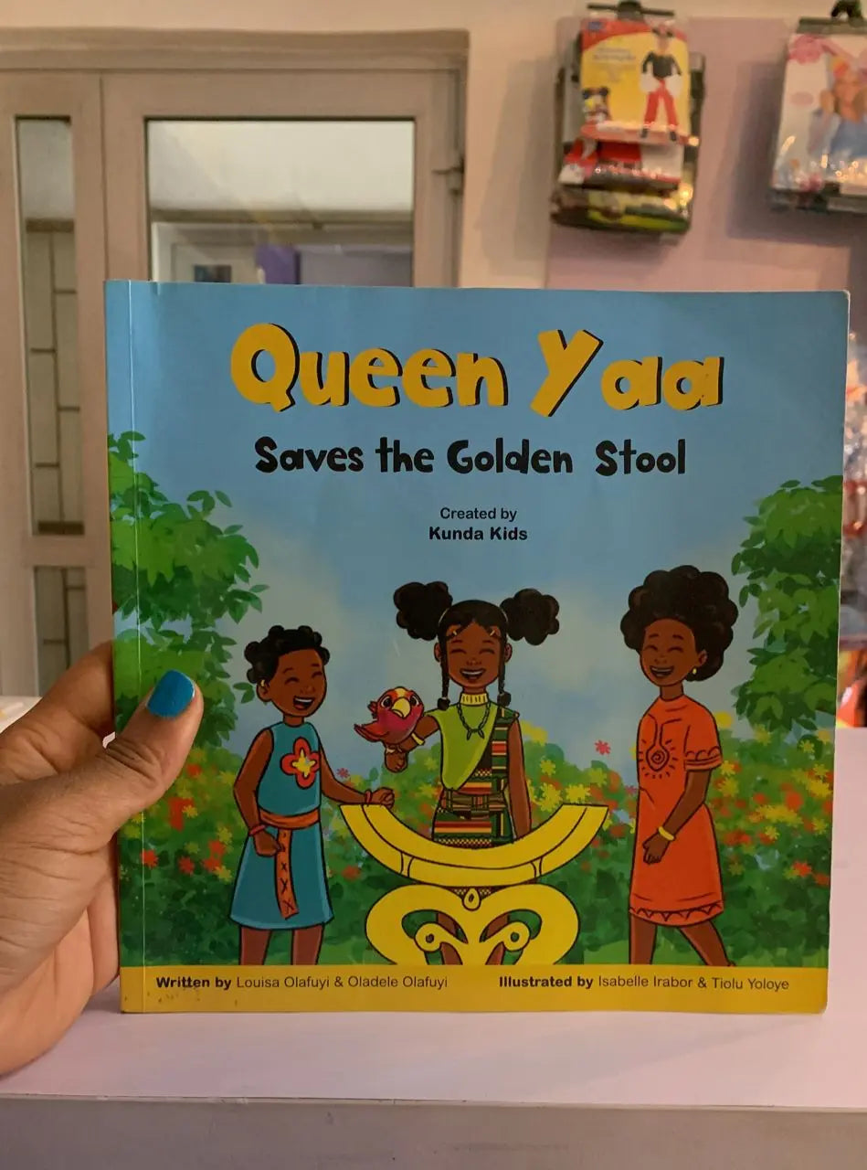 Queen Yaa Saves the Golden Stool by Louisa Olafuyi & Oladele Olafuyi (Used Book) Master Kids Company Used Book 