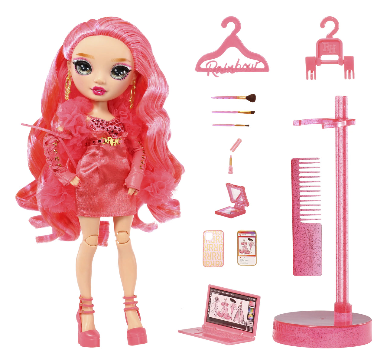 Rainbow High Pink Fashion Doll - Priscilla