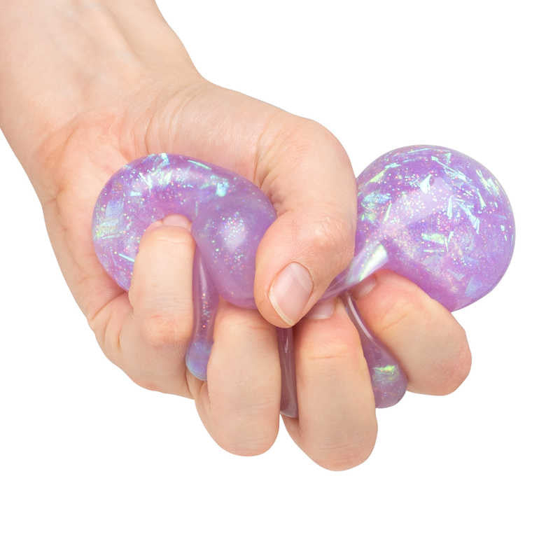 Scrunchems Sparkly Squish Ball - Purple