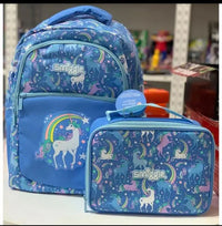 Thumbnail for Smiggle Neat Classic Backpack & Lunchbox Set – Cornflower Blue