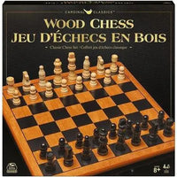 Thumbnail for Spinmaster Chess Deluxe Wood Set