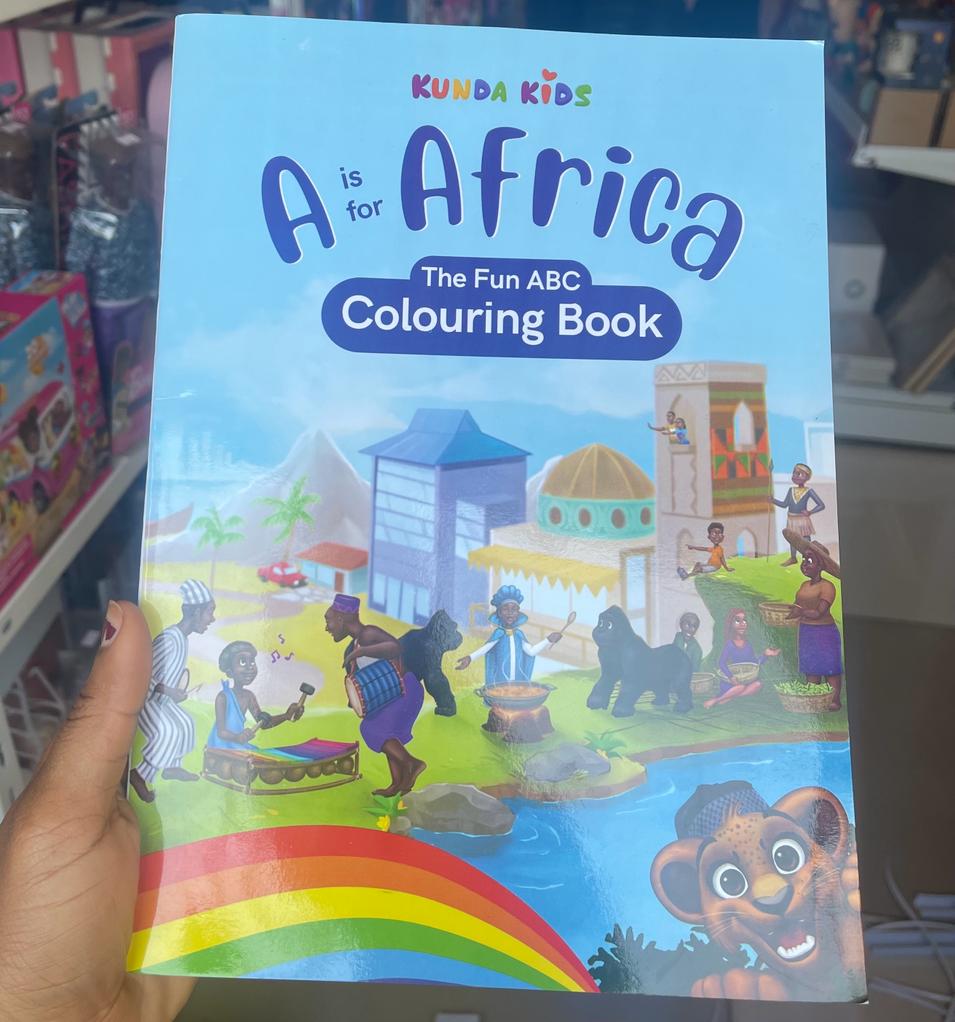 A is for Africa - The Fun Colouring Book