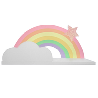 Thumbnail for Wooden Rainbow Shelf 36cm Master Kids Company Sparks Gift 