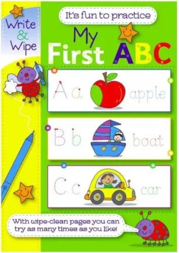 Write & Wipe - My First ABC Book Master Kids Company Kids Create 